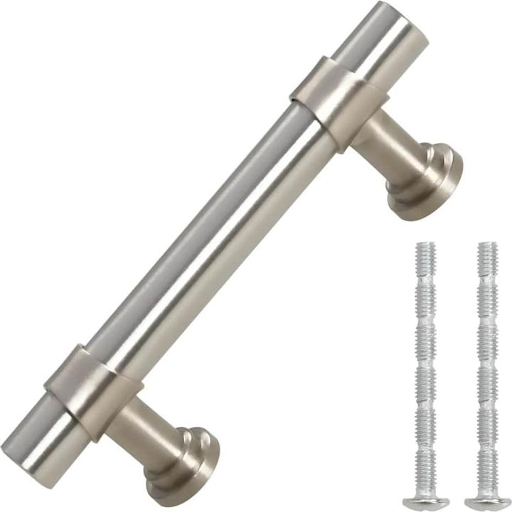 Produktbild VidaXL Möbelgriffe 5 Stk. Silbern 224 mm Edelstahl,Farbe