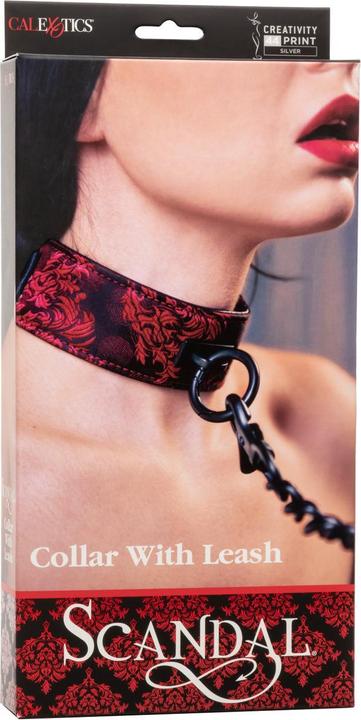 Actual product image CalExotics Scandal Collar with Leash