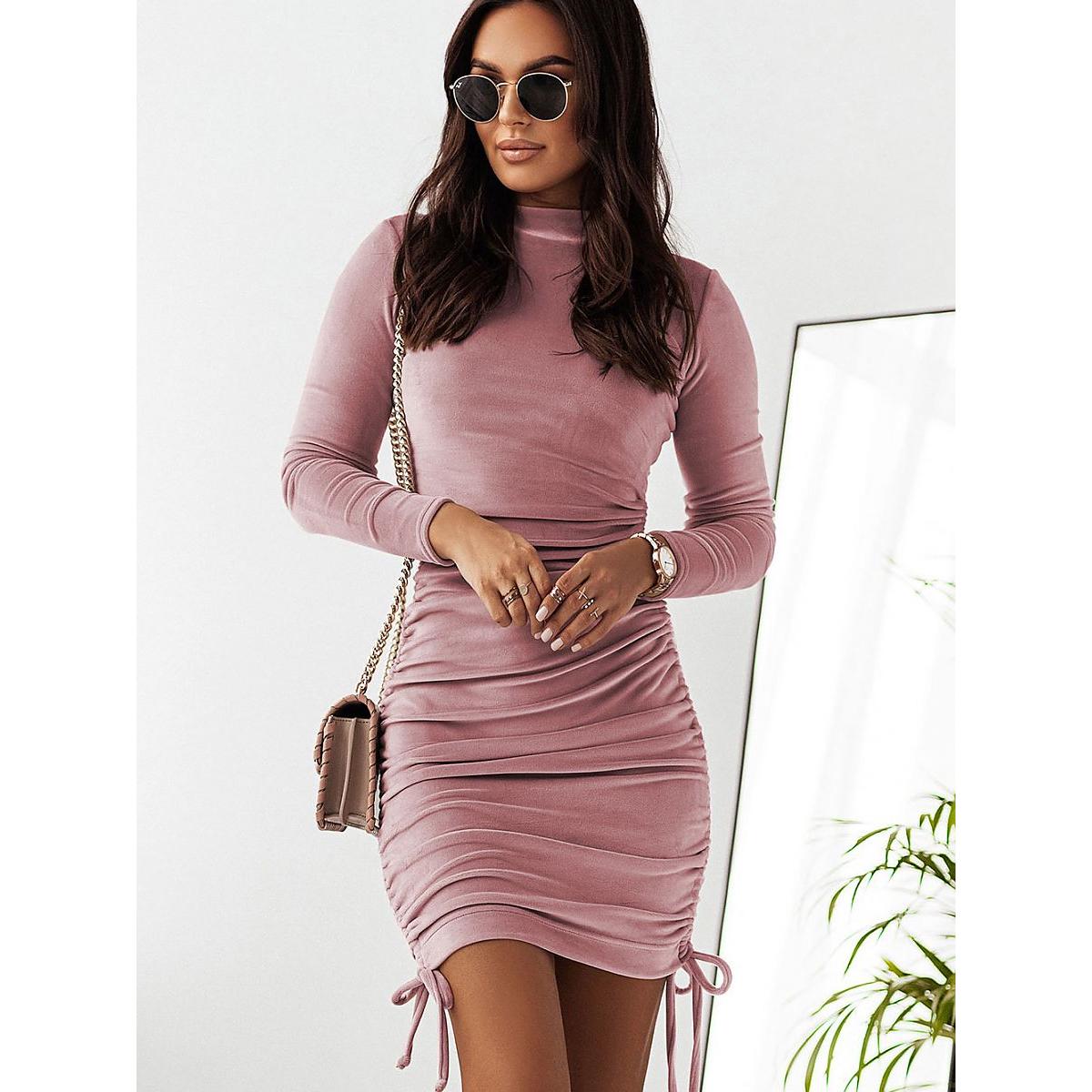 Ivon, Damen, Kleider, Kurzes Kleid, Rosa, (40)