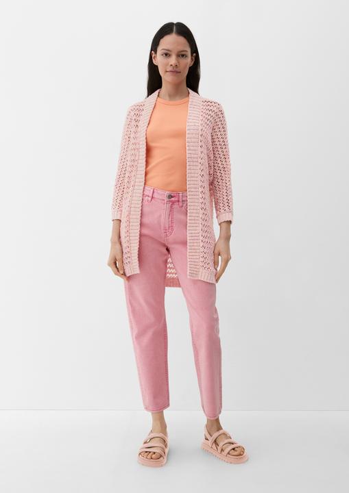 Produktbild s.Oliver Strickjacke Strickjacke mit Ajourmuster (32)