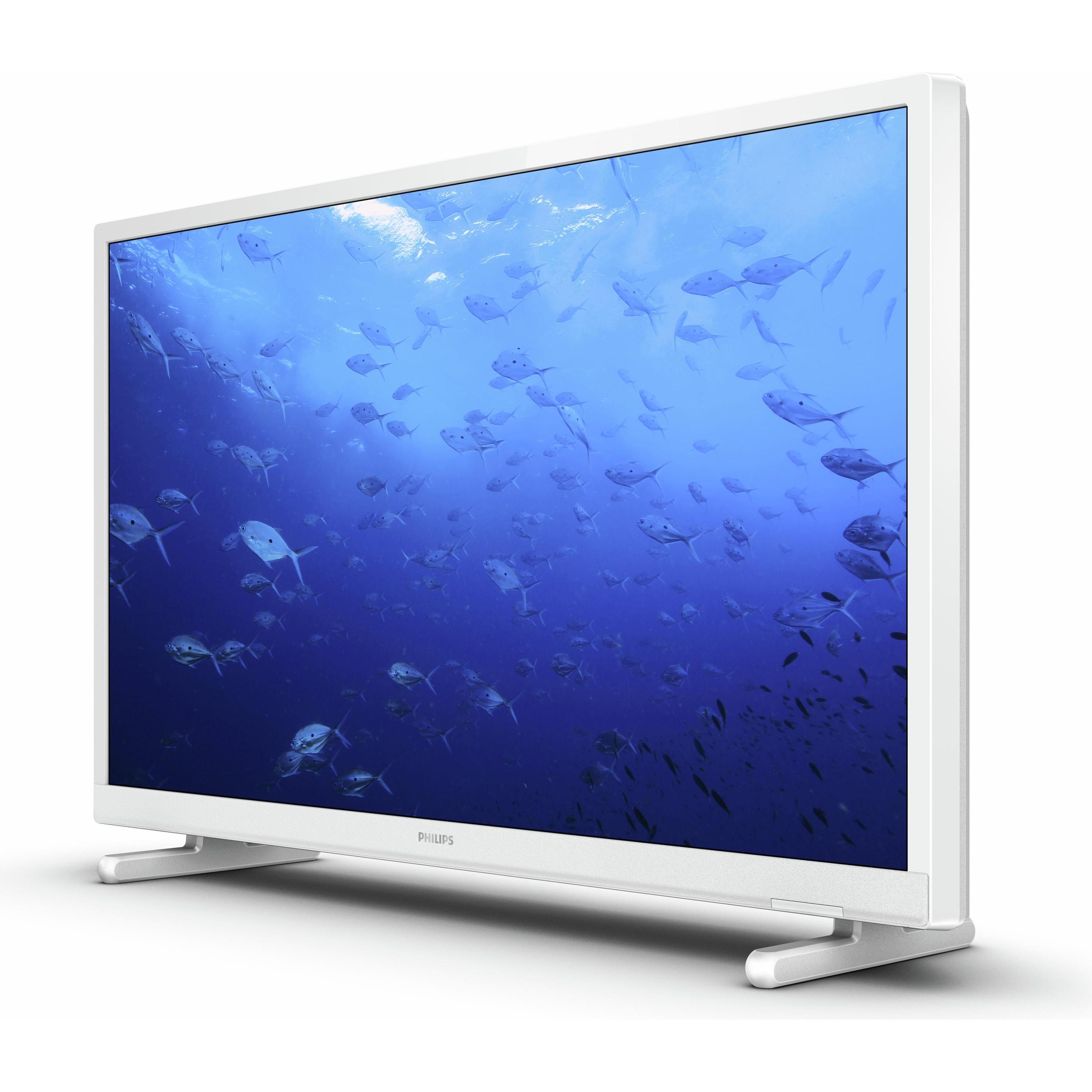 Thumbnail - Philips 24PHS5537 (24", PHS5537, LED, HD, 2022), TV, Weiss