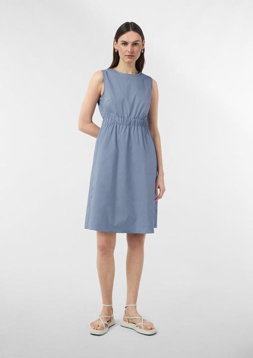 Actual product image Comma Kleid Kurzes Popeline-Kleid mit elastischem Taillen-Einsatz (44)