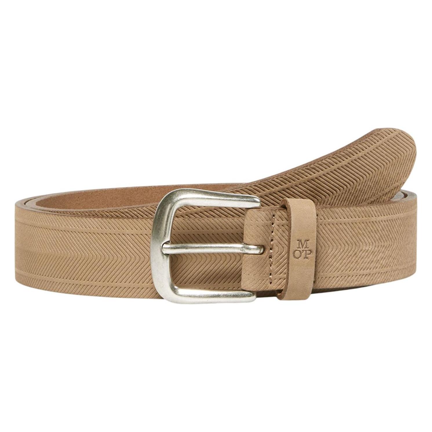 Marc O'Polo, Damen, Gürtel, Frigg Belt, Braun