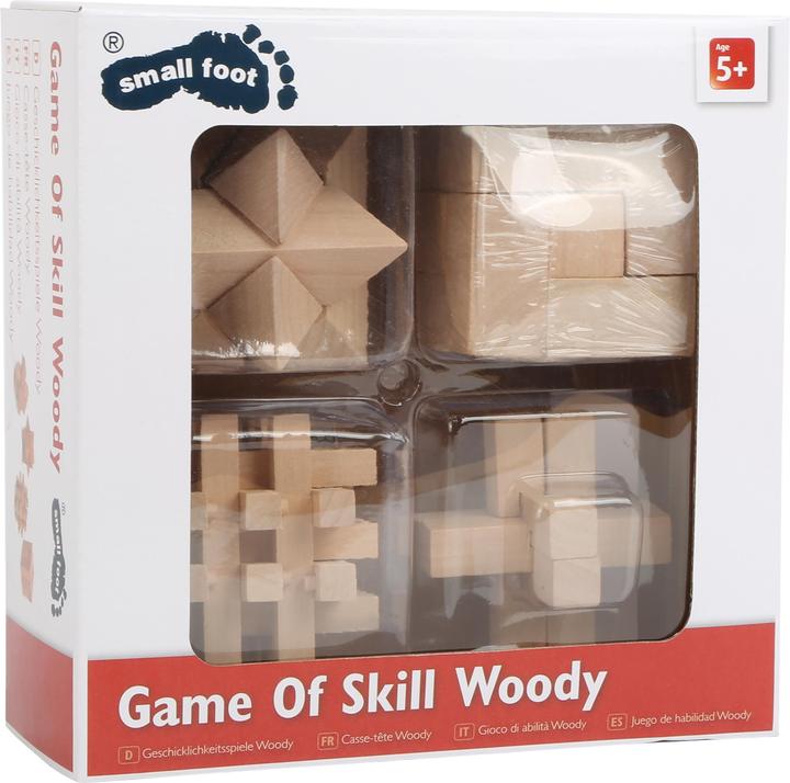 Actual product image small foot Woody (German, 2 Players)