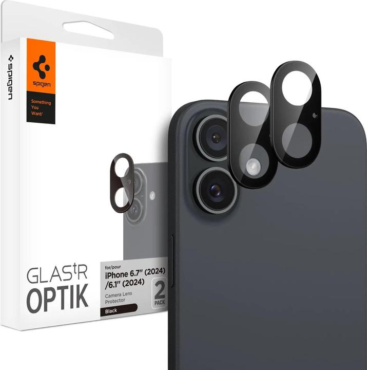 Actual product image Spigen None (2 pcs., Apple iPhone 16, Apple iPhone 16 Plus)