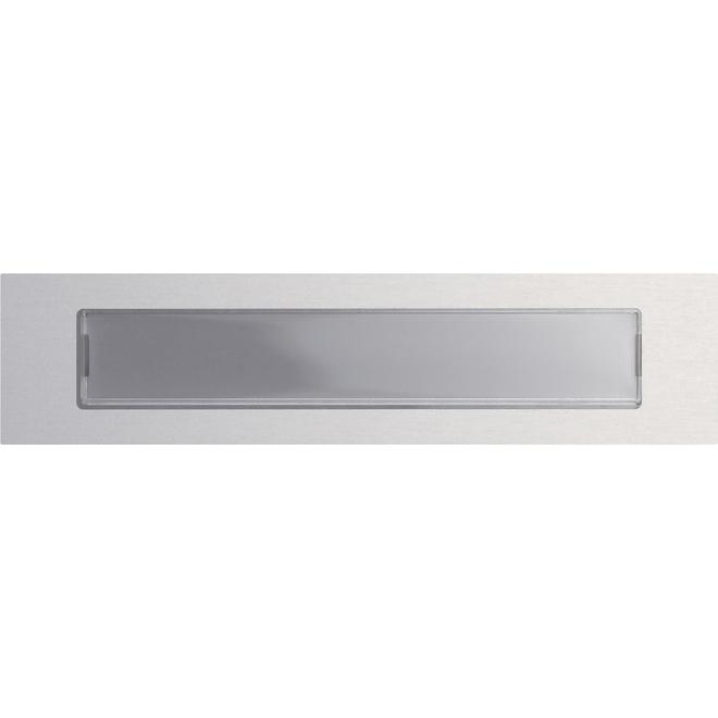 Gira, Zubehör Gebäudesicherheit, Ruftaste BSF System 106 Aluminium 5547926