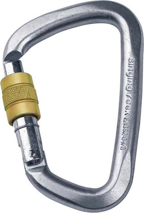 Produktbild Singing Rock D Screwlock Stahl-Schraubkarabiner