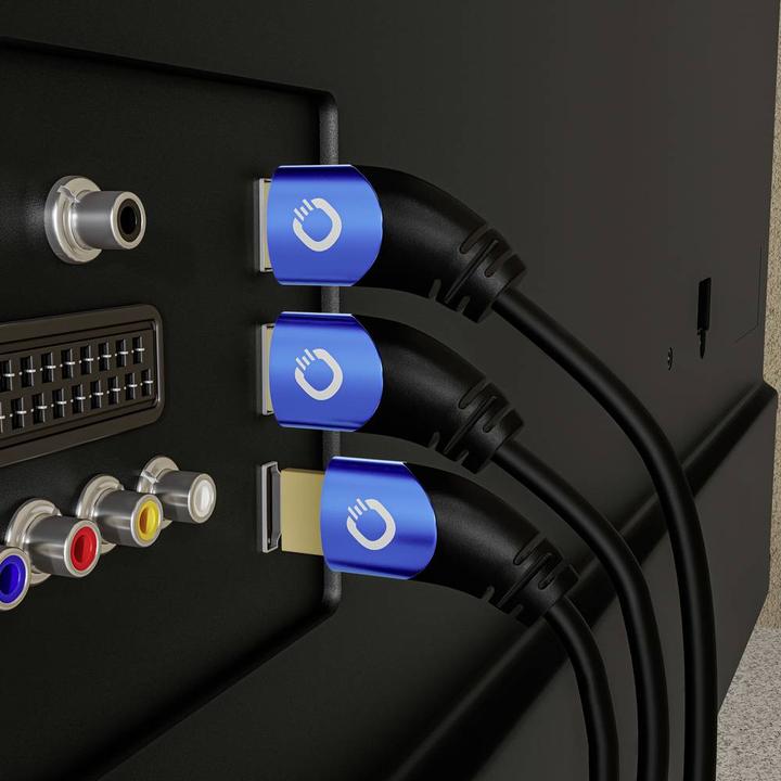Produktbild Oehlbach HDMI AV Anschlusskabel (1x HDMI-Stecker - 1x HDMI-Stecker) 3 m Weiss (3 m, HDMI, 2.1)