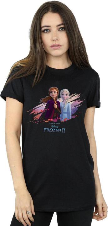 Immagine prodotto Disney Frozen 2 Elsa And Anna Nature Is Beautiful Maglietta Ampia Donna (M)