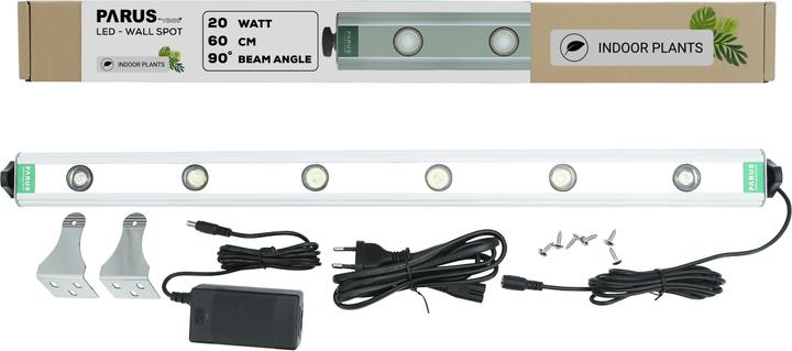 Parus by Venso Wall Spot 60cm, beam angle 90 °, LED growth lamp, growth light for indoor plants and (LED, 90 V)