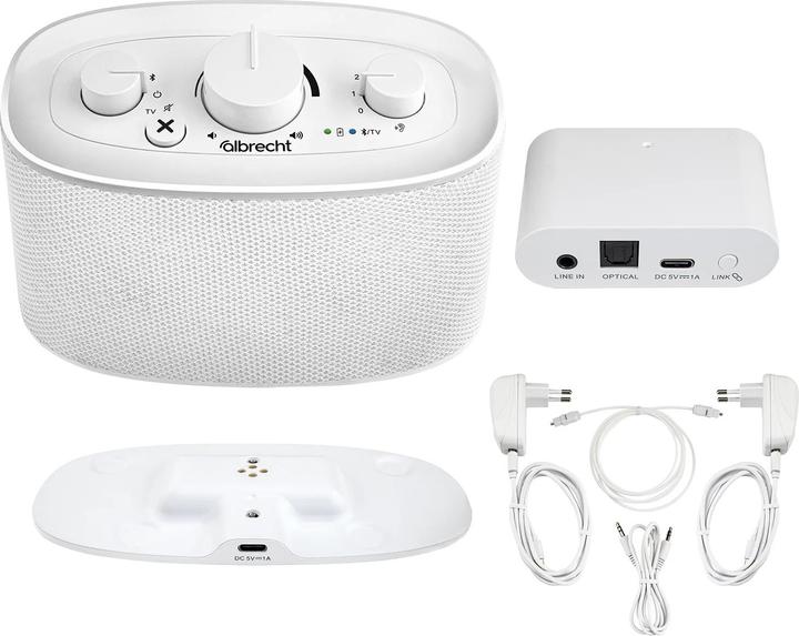 Actual product image Albrecht Klaro TV Lautsprecher