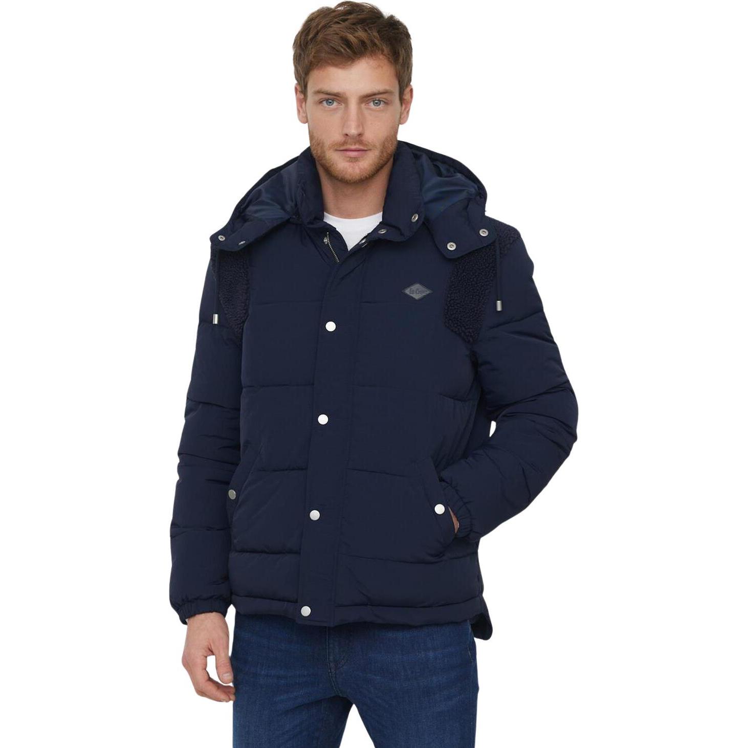 Lee Cooper, Herren, Jacke, daunenjacke fedio (M), Blau, M