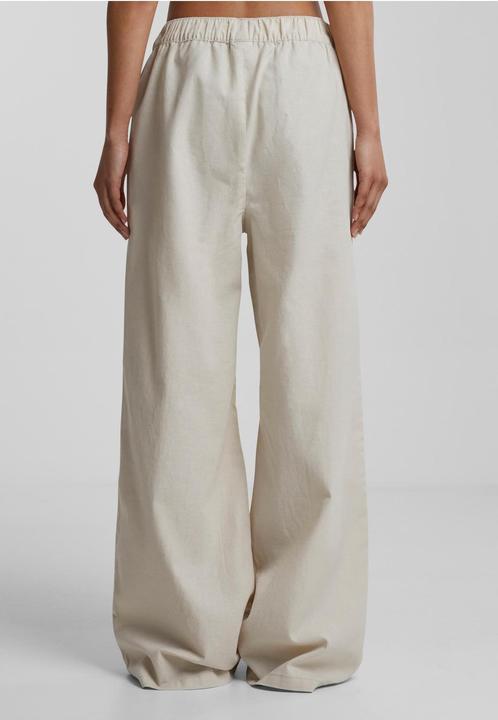 Produktbild Urban Classics Ladies Linen Mixed Wide Pants - 161183 (XXL)