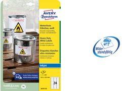 Actual product image Avery Weatherproof film labels