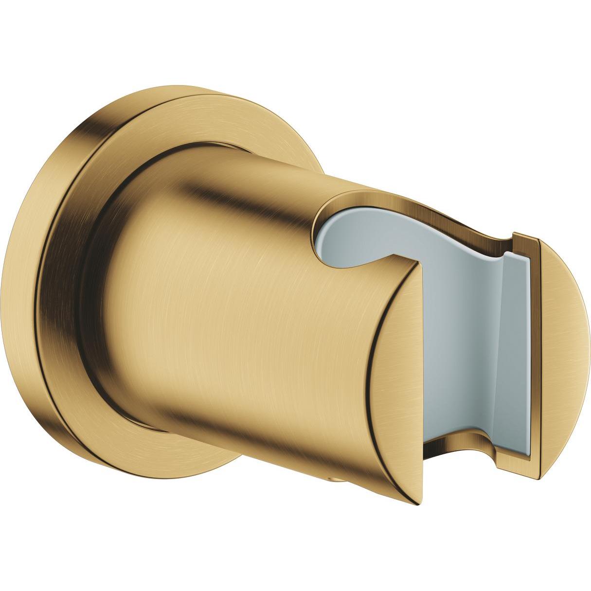 Grohe, Duschgleitstange + Brausehalter, Handbrausehalter RAINSHOWER n verst rd Ros cool sunrise gebürstet