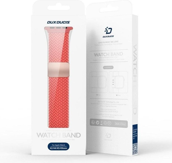 Actual product image Dux Ducis Mixture Pro Armband (38 mm, 40 mm, 41 mm, Nylon, Apple Watch Series 2, Apple Watch Series 1, Apple Watch Series 3, Apple Watch Series 4, Apple Watch Series 5, Apple Watch Series 6, Apple Watch Series 7, Apple Watch Series 8, Apple Watch Series 9, Apple Watch SE)