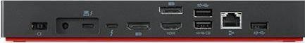 Actual product image Lenovo ThinkPad Dock (Thunderbolt, USB-C, 12 Ports)