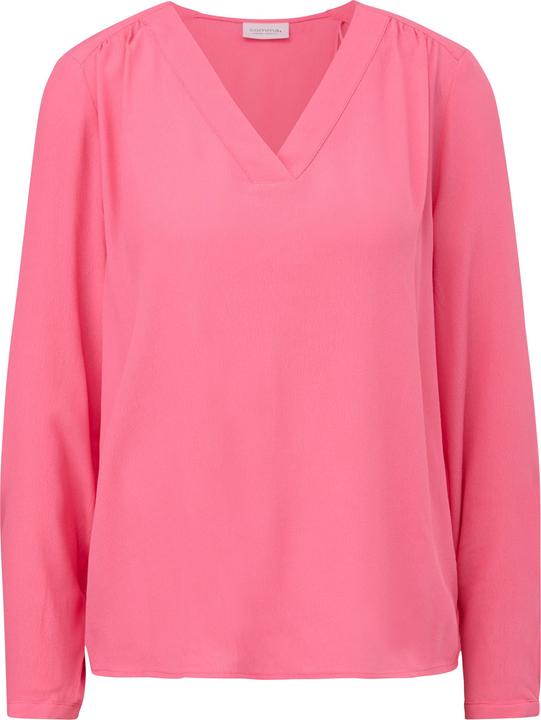 Produktbild Comma Bluse Crêpebluse mit V-Ausschnitt (44)