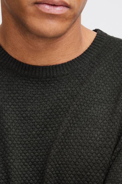 Actual product image Solid Karl Men's Knitted Pullover (XXL)
