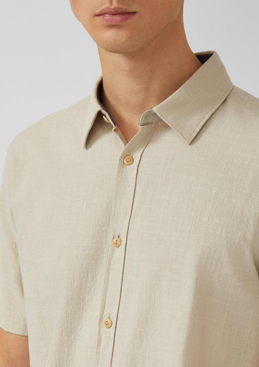 Immagine prodotto s.Oliver Regular Fit: Strukturiertes Kurzarmhemd aus Baumwolle (S)