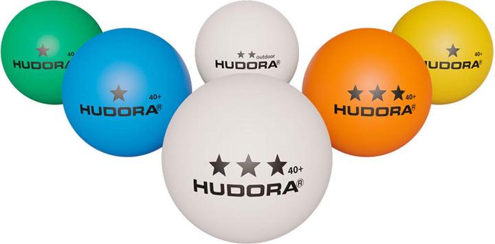Hudora Allenamento con mix di palline da ping pong (6 pz.)