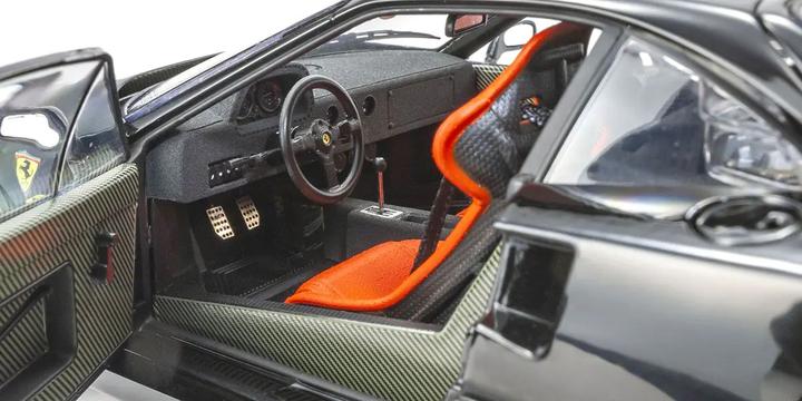 Produktbild Kyosho Sportwagen Ferrari F40 Schwarz 1987 1:18