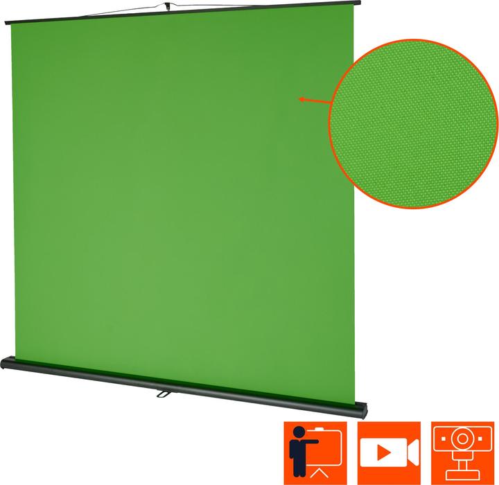 Produktbild Celexon Mobile Lite Chroma Key Green Screen (4:3)