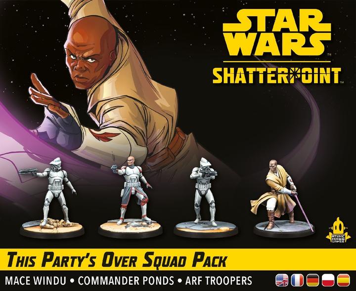 Produktbild Atomic Mass Games Star Wars Shatterpoint - This Party’s Over (Squad-Pack "Diese Party ist vorbei") (Multilingual)