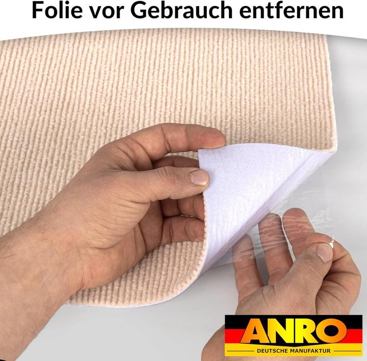 Actual product image Anro Selbsthaftende Bodenschutzmatte für Bürostuhl (90 x 120 cm)
