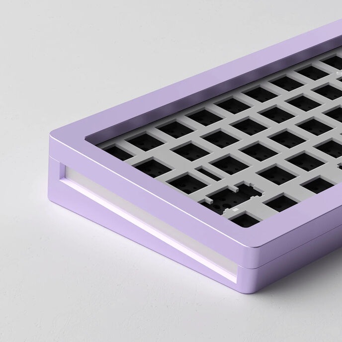 Actual product image Akko MonsGeek M7 VIA Barebone Kit Purple