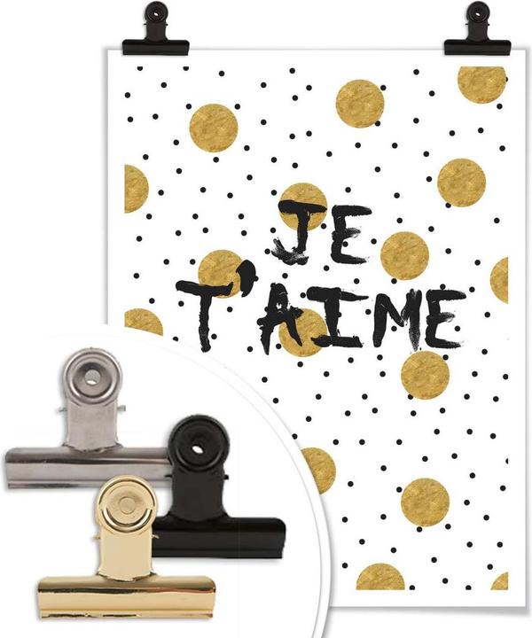 Produktbild Trenddeko Je t'aime (60 x 80 cm)