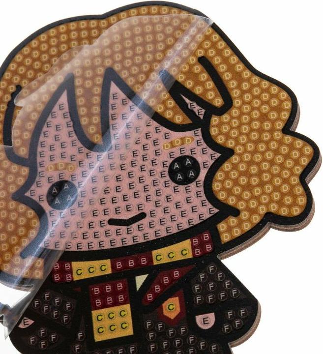 Actual product image Craft Buddy Hermione Granger, Crystal Art Buddy approx. 11x8cm
