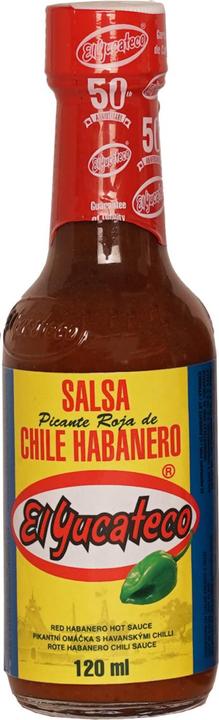 El Yucateco Salsa Habanero rouge (120 g)