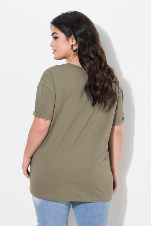 Image du produit Angel of Style T-Shirt, Boxy Fit, Kroko-Druck (52)