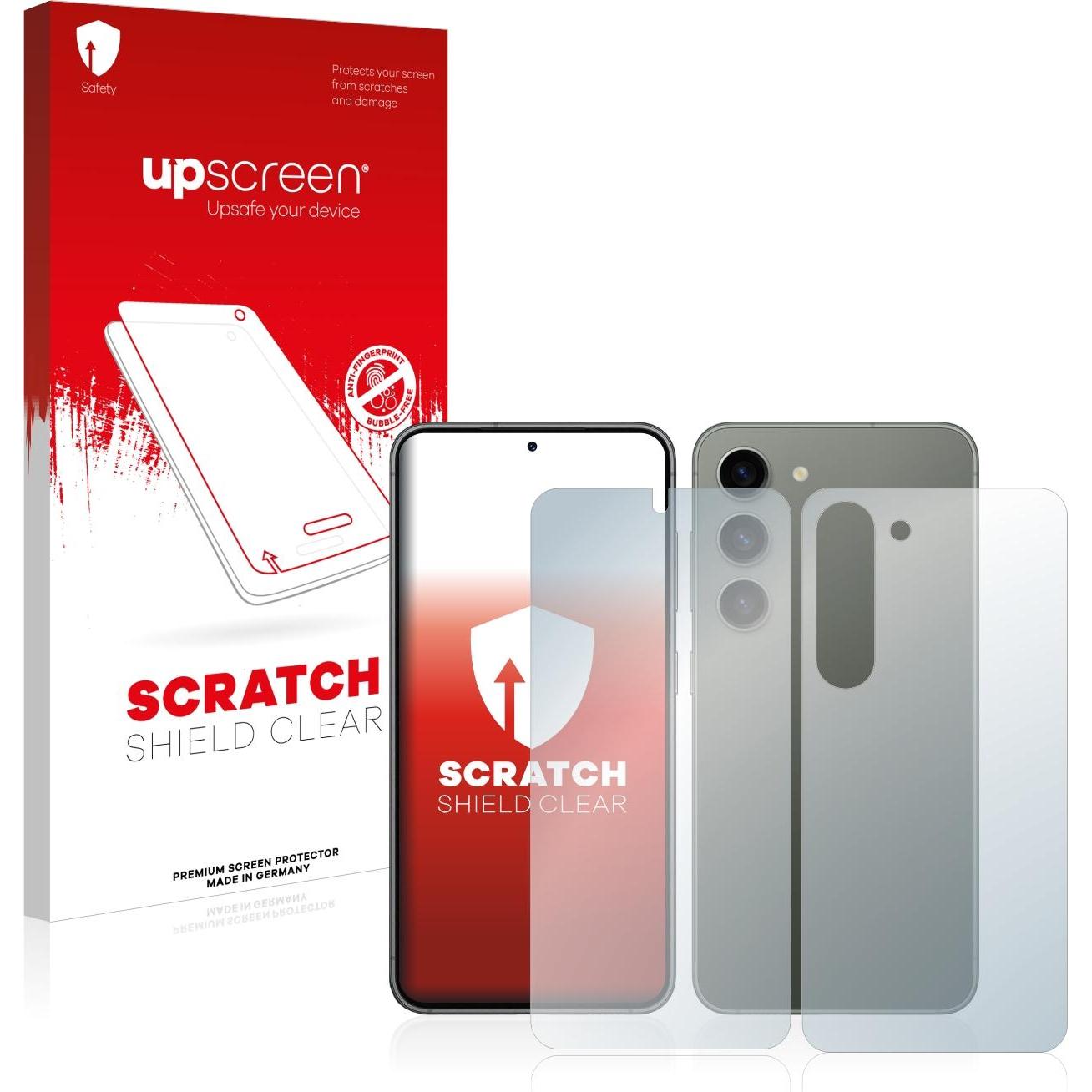 upscreen Scratch Shield Displayschutz (1 Stück, Samsung Galaxy S21), Smartphone Schutzfolie, Transparent