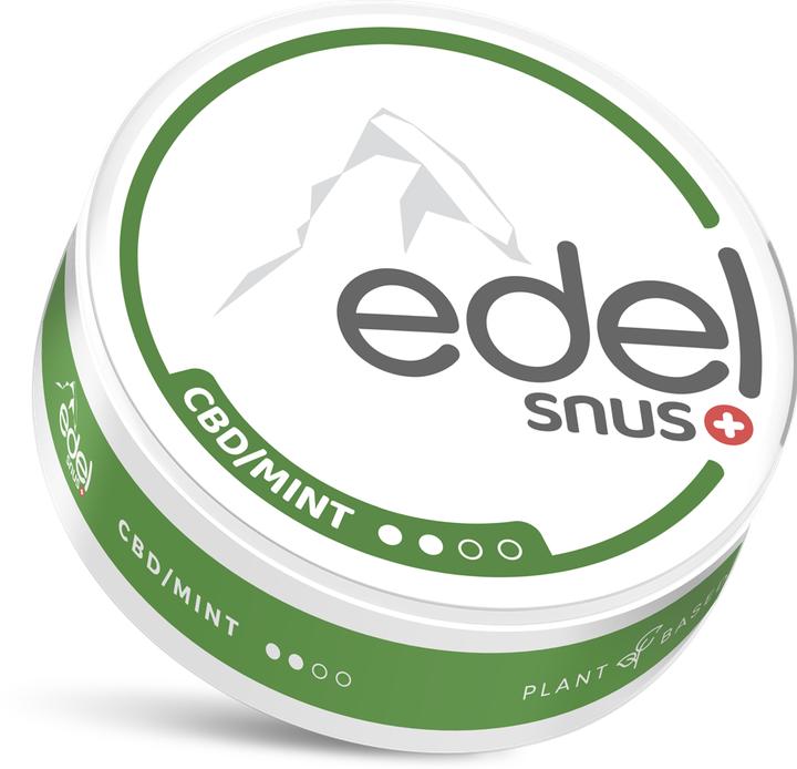 Edelweiss CBD Mint (All White Slim) (CBD Snus)