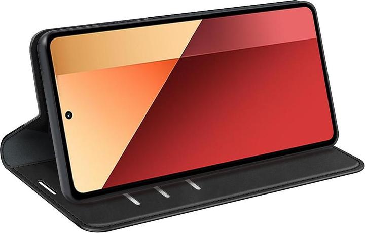 Actual product image Cover-Discount Poco M6 Pro / Redmi Note 13 Pro 4G - Stand Case black (Xiaomi Poco M6 Pro, Xiaomi Redmi Note 13 Pro 4G)