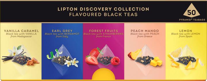 Produktbild Lipton Teebeutel Discovery Collection 50 Stück (82 g)