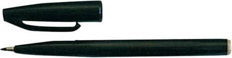 Pentel Faserschreiber SignPen S520 0,8mm sw (Schwarz, 12 x)