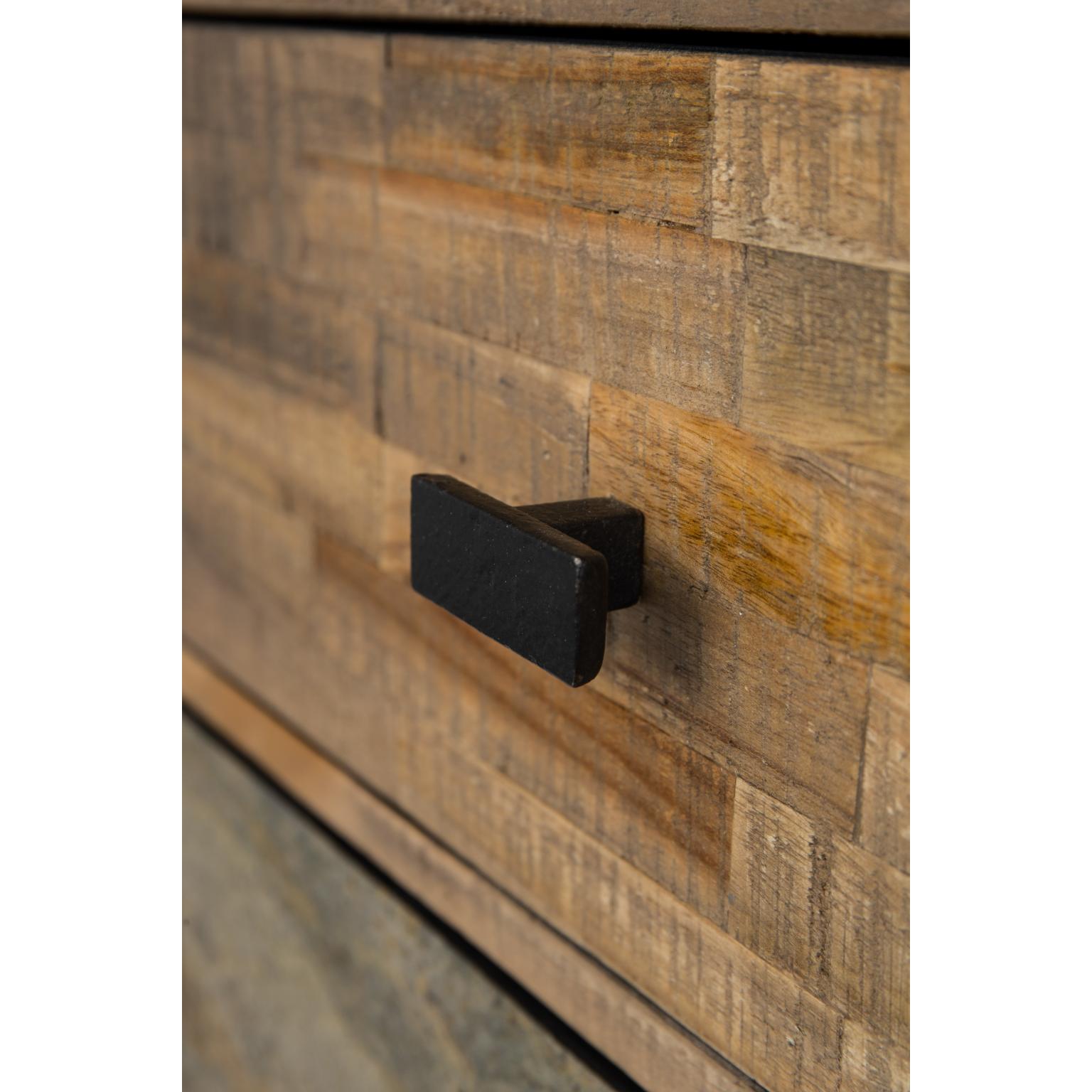Thumbnail - White Label Living, Kommode + Sideboard, Sand (90 x 31 x 89 cm)