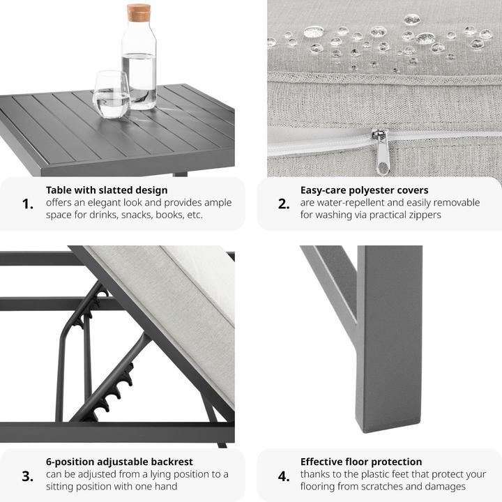 Actual product image tectake Faro (59 cm)
