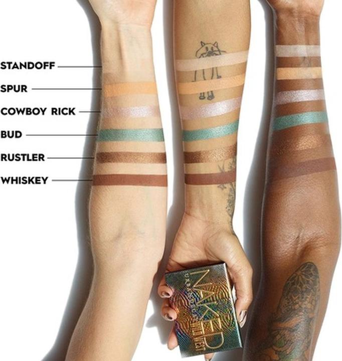 Actual product image Urban Decay Naked Wild West Mini Eyeshadow Palette