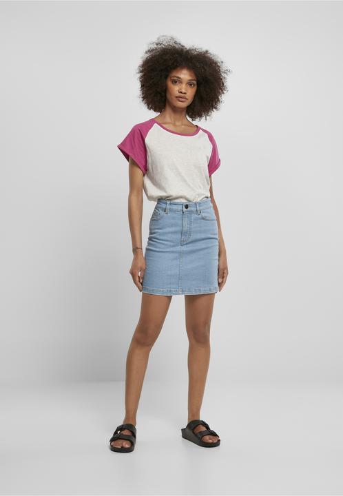 Image du produit Urban Classics Tee-shirt raglan contrasté pour femme - 2430 (4XL)