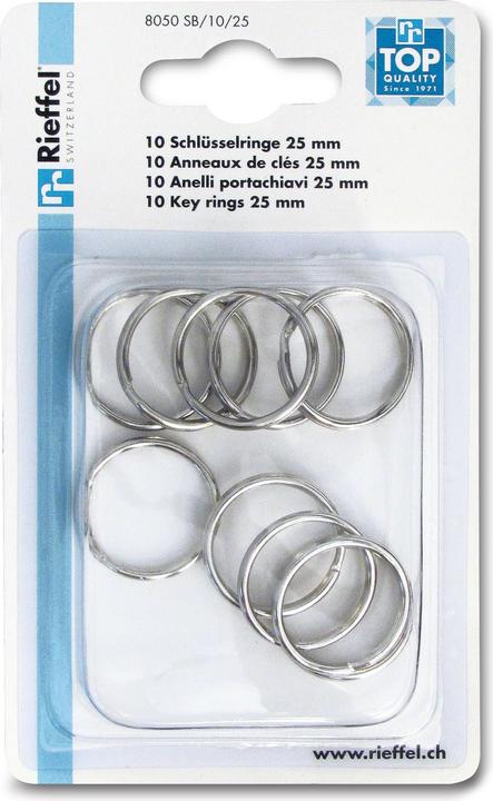 Actual product image Rieffel Key rings