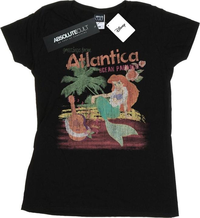 Image du produit Disney - T-shirt THE LITTLE MERMAID GREETINGS FROM ATLANTICA - Femme (M)