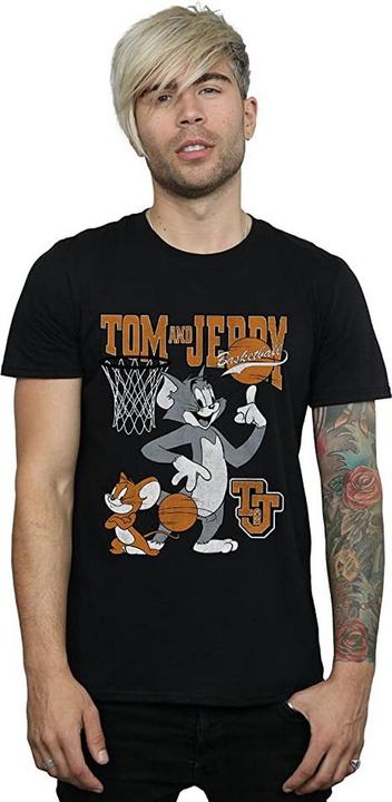 Produktbild Tom & Jerry Spinning Basketball TShirt (L)