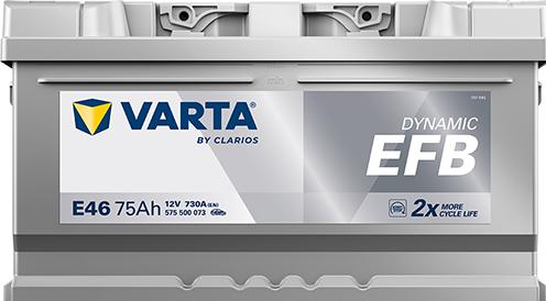 Produktbild Varta Blue Dynamic EFB E46 (12 V, 75 Ah, 730 A)