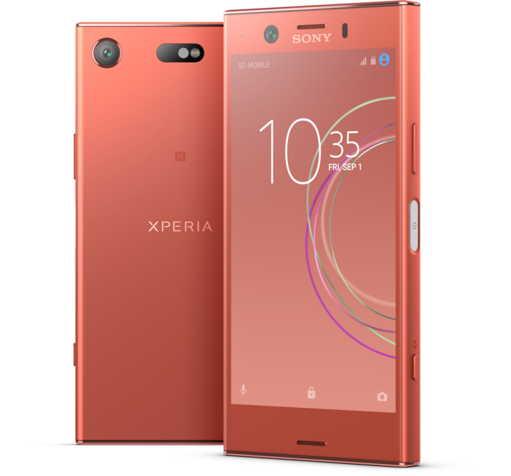 Sony Xperia XZ1 Compact (32 GB, Twilight Pink, 4.60", Single SIM, 19 Mpx, 4G)