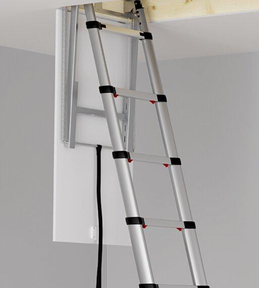 Actual product image Telesteps Dachbodenleiter Loft Line Maxi (Telescopic ladder, 295 cm)