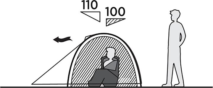 Productafbeelding Easy Camp Kuppelzelt Rondane 2 (dunkelgr?n, Modell 2025) (Koepeltent, 2.60 kg, 2 personen)